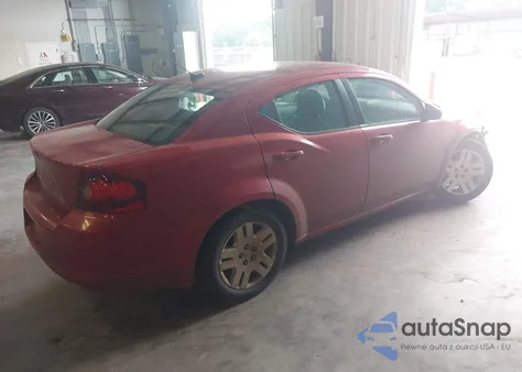 2012 Dodge Avenger Se z USA, uszkodzony, nr VIN 1C3CDZAB7CN238431